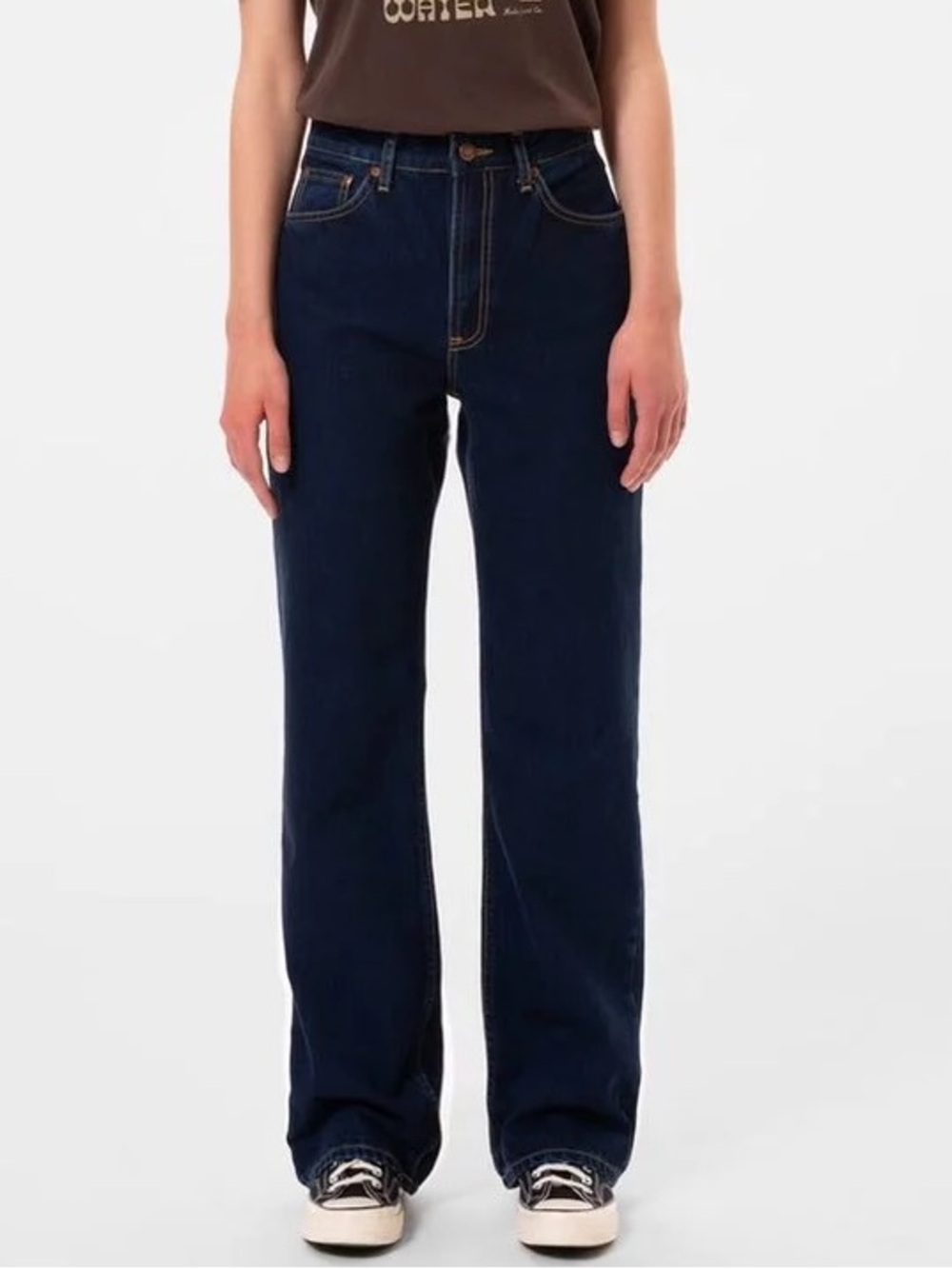 Nudies jeans clean eileen in indigo dipped